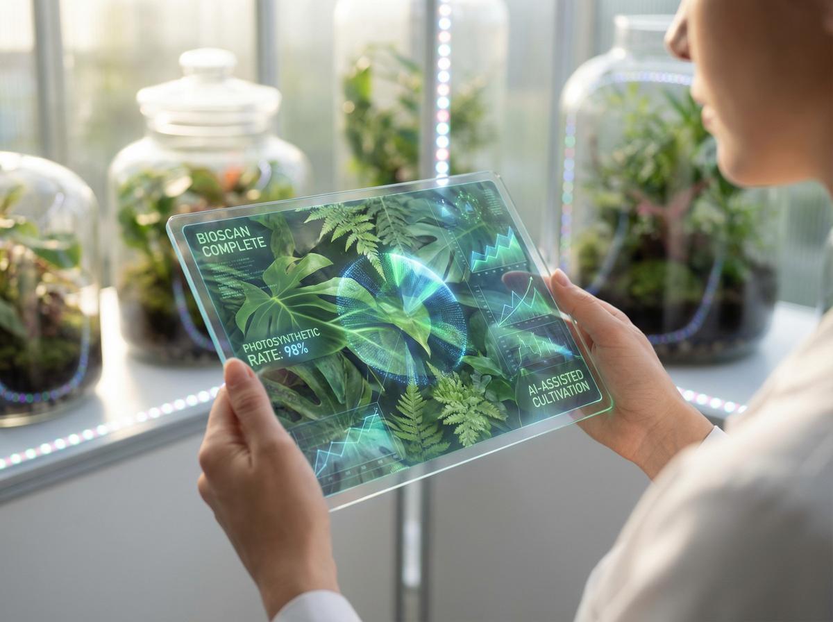 少女萝莉AI植物视频技术